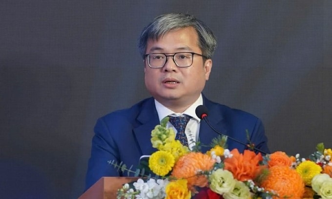 Ông Trương Việt Dũng, Phó chủ tịch UBND TP Hà Nội, phát biểu tại sự kiện