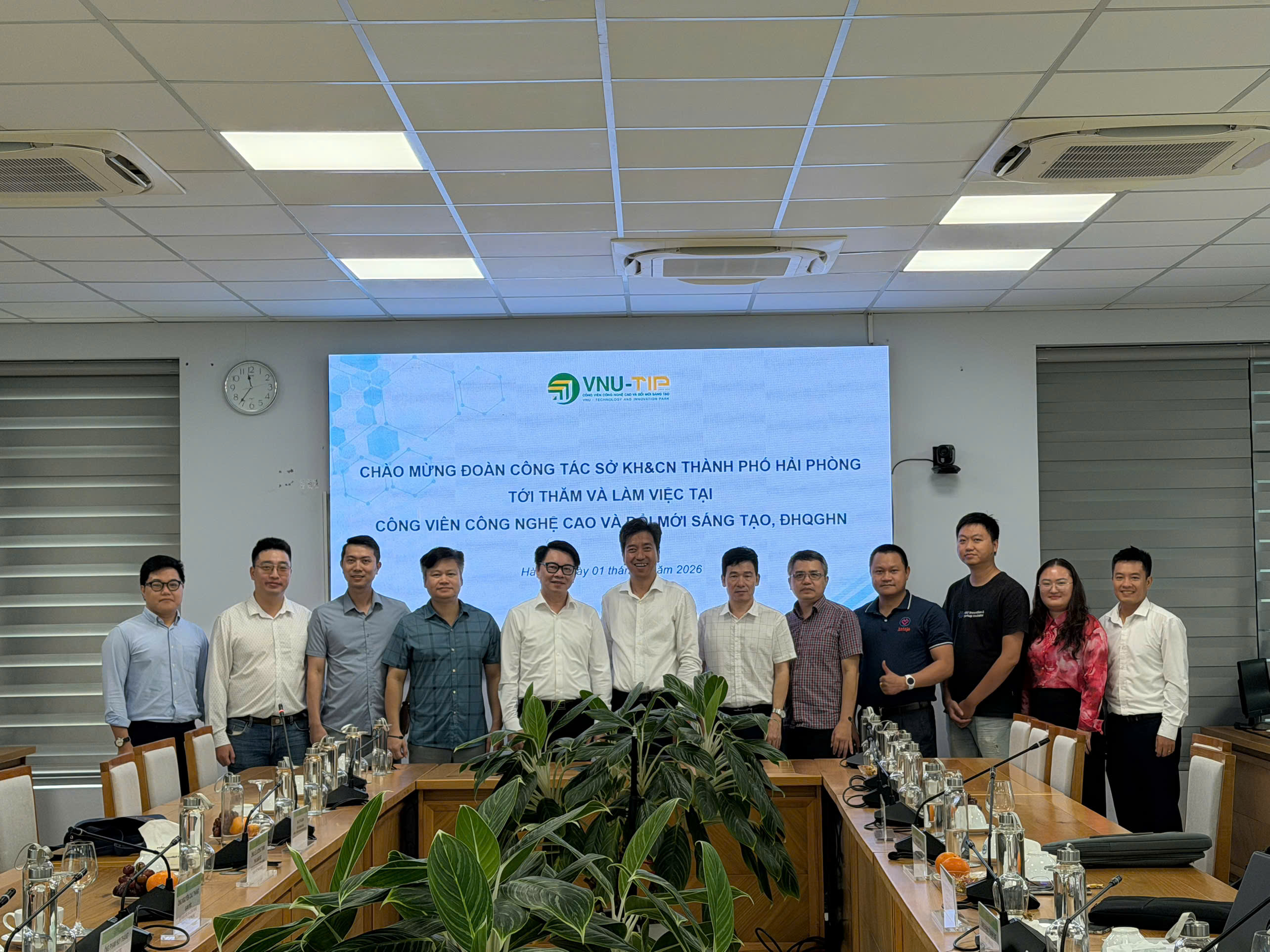 VNU-TIP và Sở KH&CN Hải Phòng thúc đẩy hợp tác phát triển khoa học, công nghệ và đổi mới sáng tạo