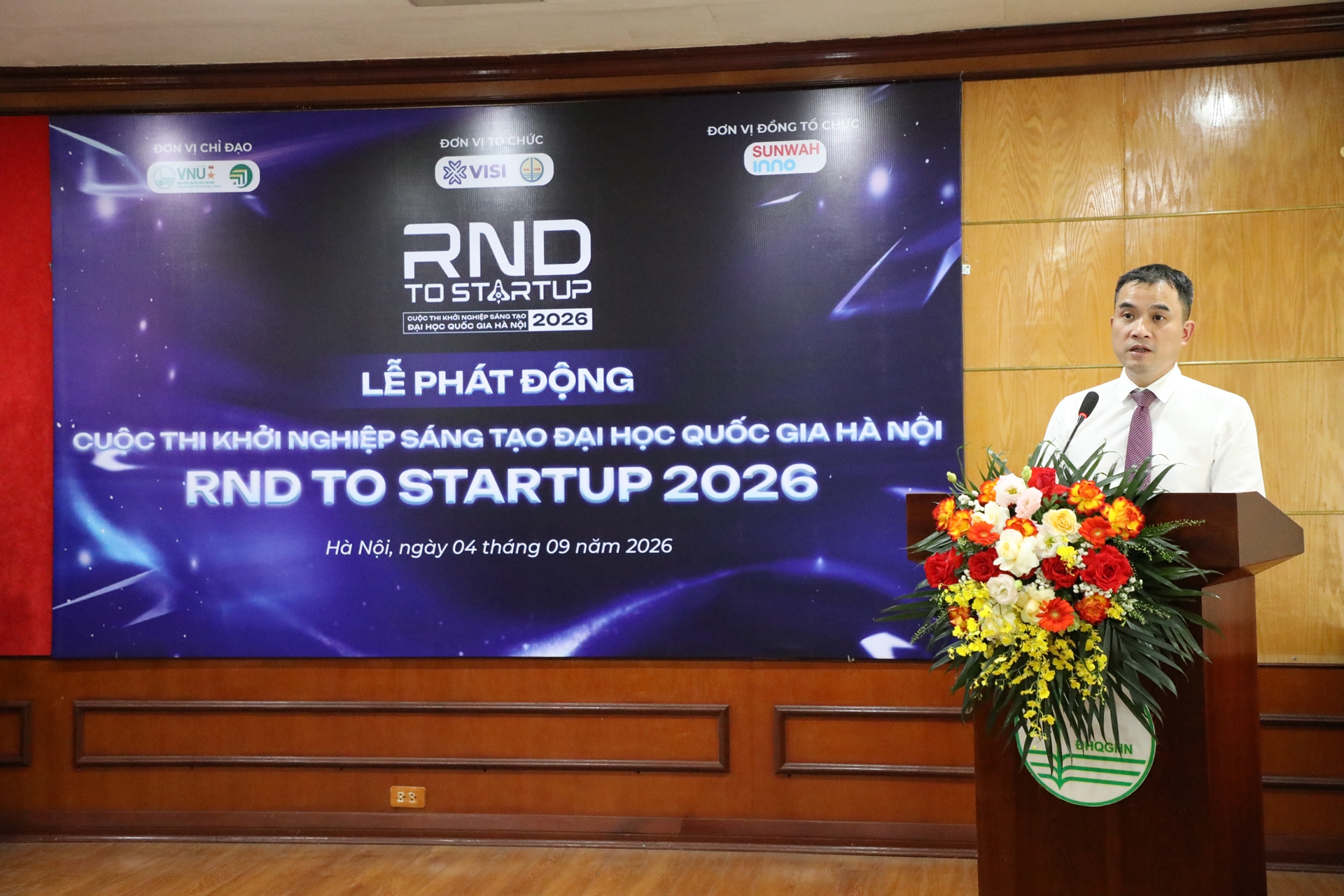 ĐHQGHN phát động R&D to Startup 2026: Đưa kết quả nghiên cứu và ý tưởng sáng tạo đến gần thị trường
